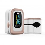 Fingertip Pulse Oximeter Spot Check Blood Oxygen Saturation OLED Display Monitor with Lanyard
